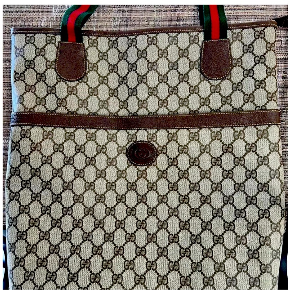 Authenticated Vintage Gucci Tote bag
